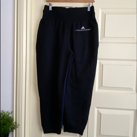 Blue and black Adidas jogger sweatpants - Picture 2 of 3